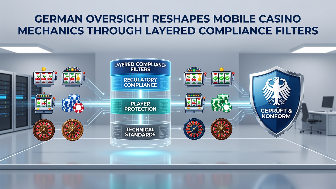 Darstellung technischer Anpassungen an RNG und Bonuslogik in regulierten mobilen Casinos