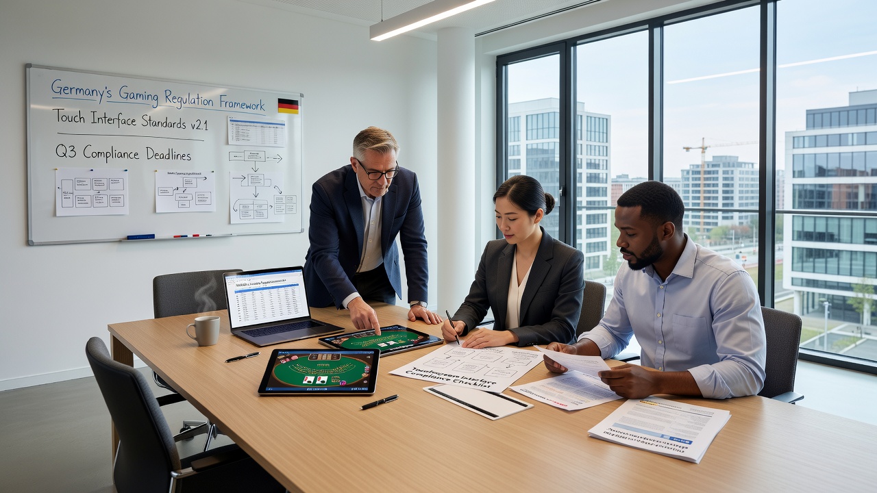Mobile Touchscreen-Anpassungen für Tischspiele unter deutscher Regulierung