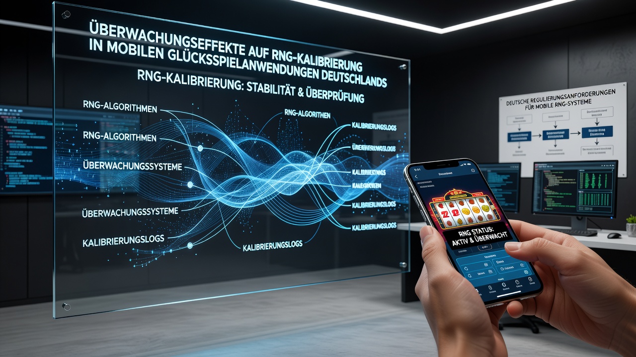 Regulatorische Überwachungssysteme für RNG in mobilen deutschen Glücksspiel-Apps